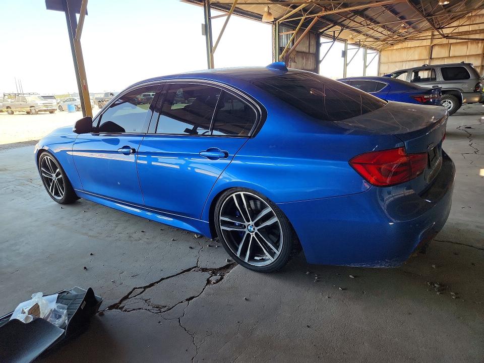 2018 BMW 3er VIN WBA8B7C58JA411894 COPART salvage auction — UNDERCARRIAGE, Az - Cert Of Title - Salvage, sold $8,400 on 2026-08-17 (photo 2)