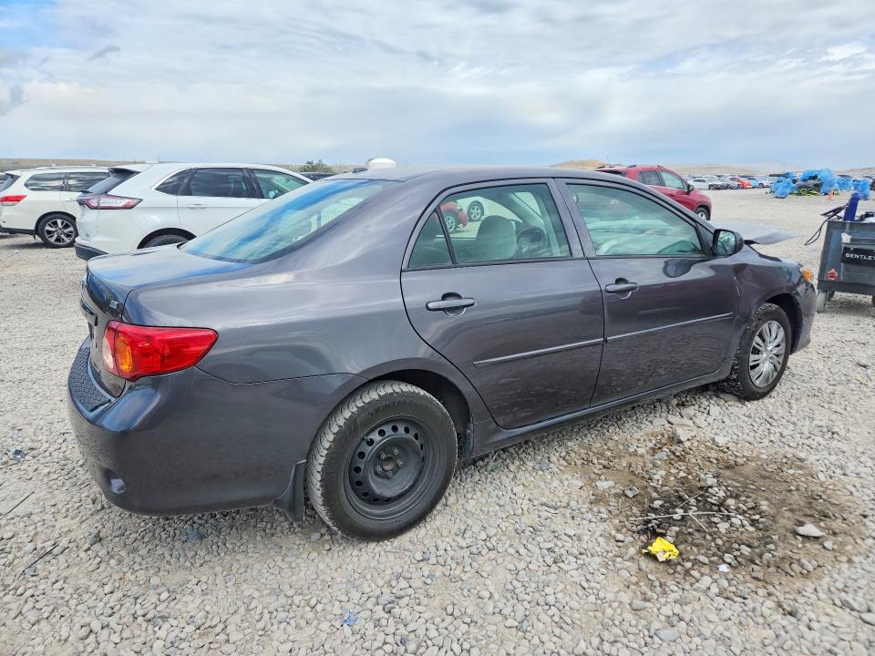 2009 Toyota Corolla VIN JTDBL40E89J048534 COPART salvage auction — FRONT END, Ut - Salvage Certificate, sold $575 on 2026-07-31 (photo 3)