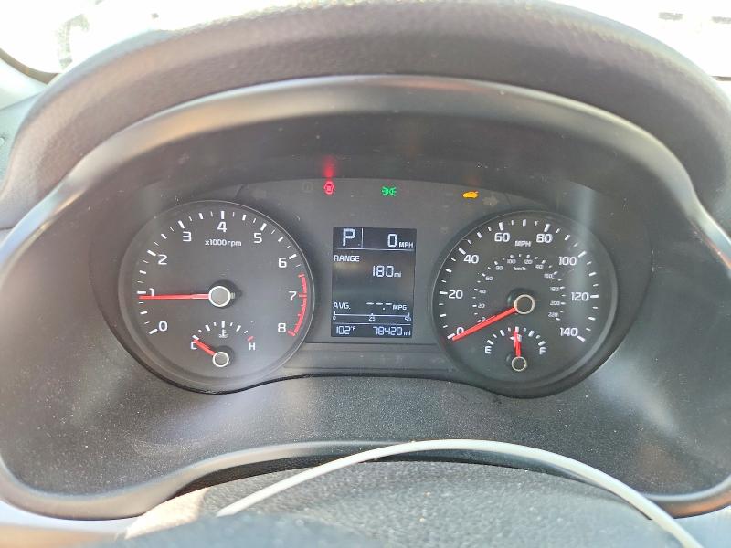 2022 Kia Rio VIN 3KPA24AD2NE495064 COPART salvage auction — REAR END, Id - Salvage Certificate Of Title, sold $2,600 on 2026-07-10 (photo 9)