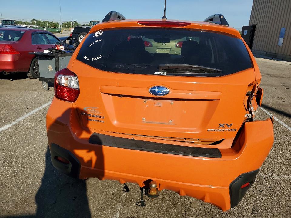 2015 Subaru Xv VIN JF2GPADC6F8271869 COPART salvage auction — REAR END, Oh - Cert Of Title-Salvage, sold $1,200 on 2026-07-02 (photo 6)