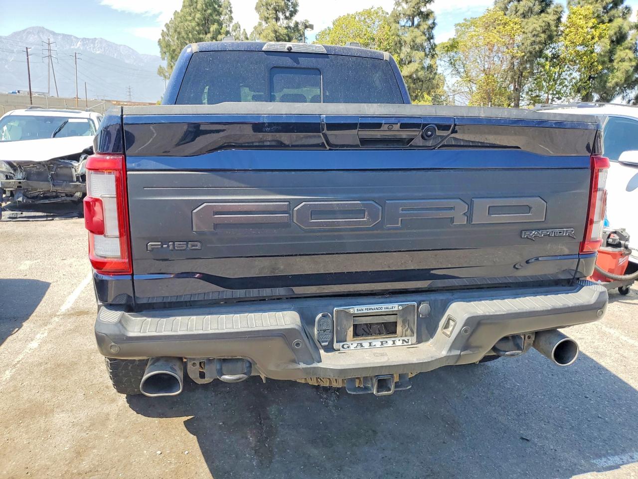 2022 Ford F-150 VIN 1FTFW1RG0NFC21018 COPART salvage auction — Mechanical, CA - SALVAGE CERTIFICATE, sold $26,500 on 2026-07-07 (photo 6)