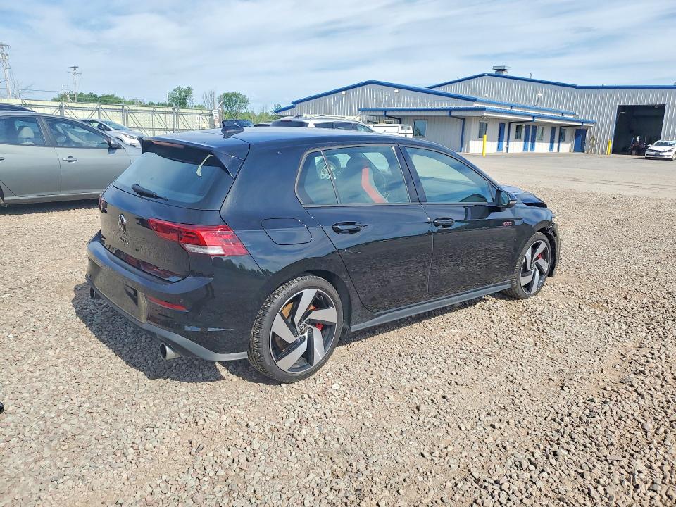 2025 Volkswagen Gti VIN WVWLA7CDXSW233966 COPART salvage auction — FRONT END, Ny - Mv-907A Salvage Certificate, sold $7,400 on 2026-07-13 (photo 3)