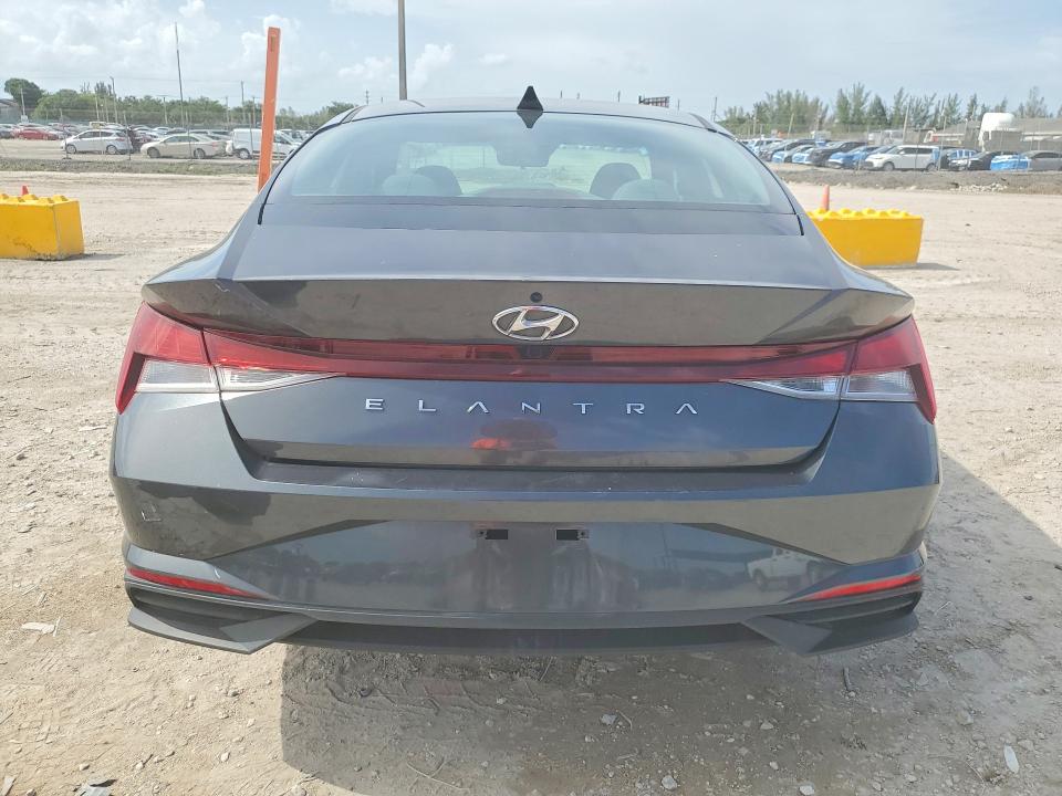 2022 Hyundai Elantra VIN 5NPLM4AGXNH072905 COPART salvage auction — MECHANICAL, Fl - Certificate Of Destruction, sold $5,200 on 2026-07-09 (photo 6)