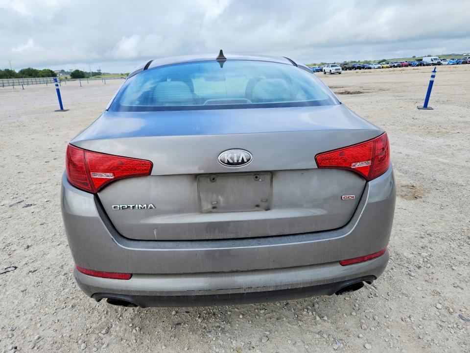 2013 Kia VIN 5XXGM4A76DG140063 COPART salvage auction — WATER/FLOOD, Tx - Salvage Title-Flood Damage, sold $325 on 2026-07-16 (photo 6)