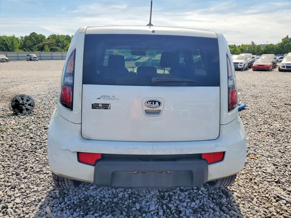 2010 Kia Soul VIN KNDJT2A22A7103730 COPART salvage auction — FRONT END, Al - Cert Of Title-Salvage Title, sold $250 on 2026-07-07 (photo 6)