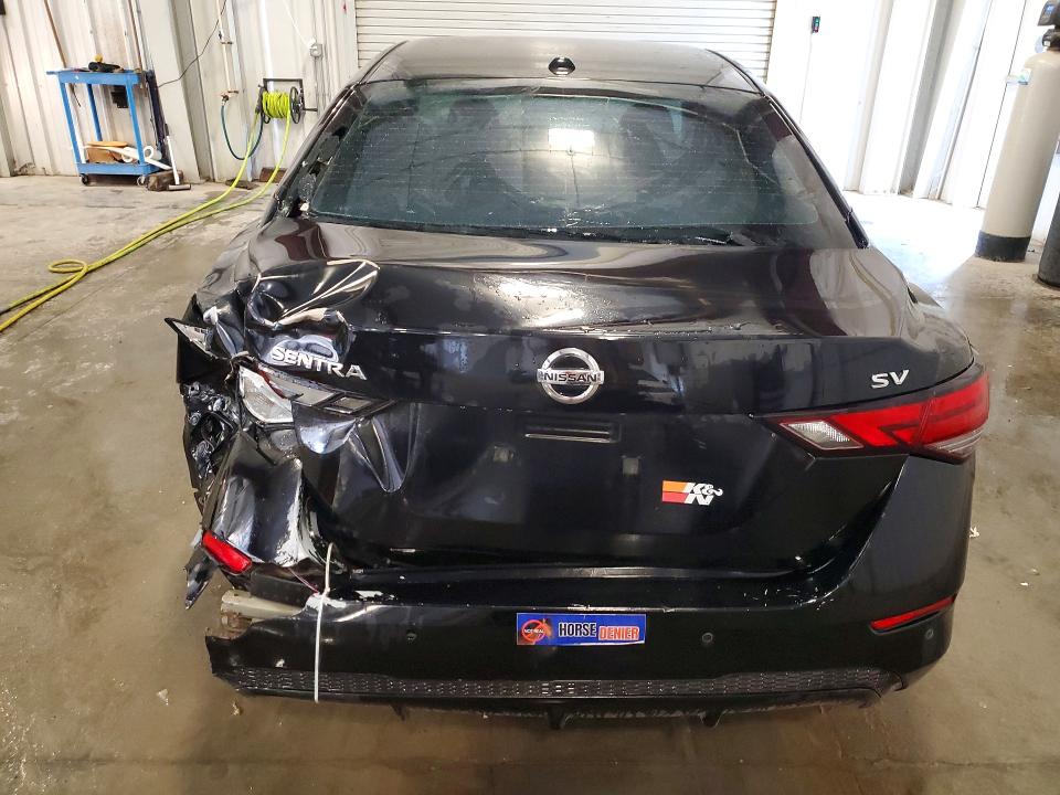 2021 Nissan Sentra VIN 3N1AB8CVXMY206624 COPART salvage auction — REAR END, MN - CERT OF TITLE-SALVAGE, sold $2,900 on 2026-07-27 (photo 6)