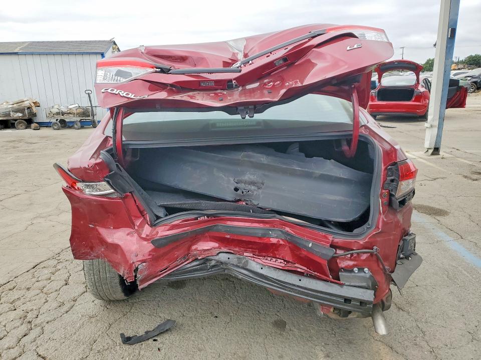 2026 Toyota VIN 5YFB4MDE8TP365210 COPART salvage auction — REAR END, Ca - Salvage Certificate, sold $3,550 on 2026-07-27 (photo 6)