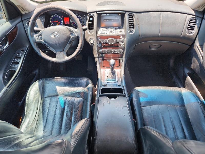 2010 Infiniti Ex35 VIN JN1AJ0HR6AM753226 COPART salvage auction — HAIL, Co - Public - Salvage Title, sold $550 on 2026-07-27 (photo 8)