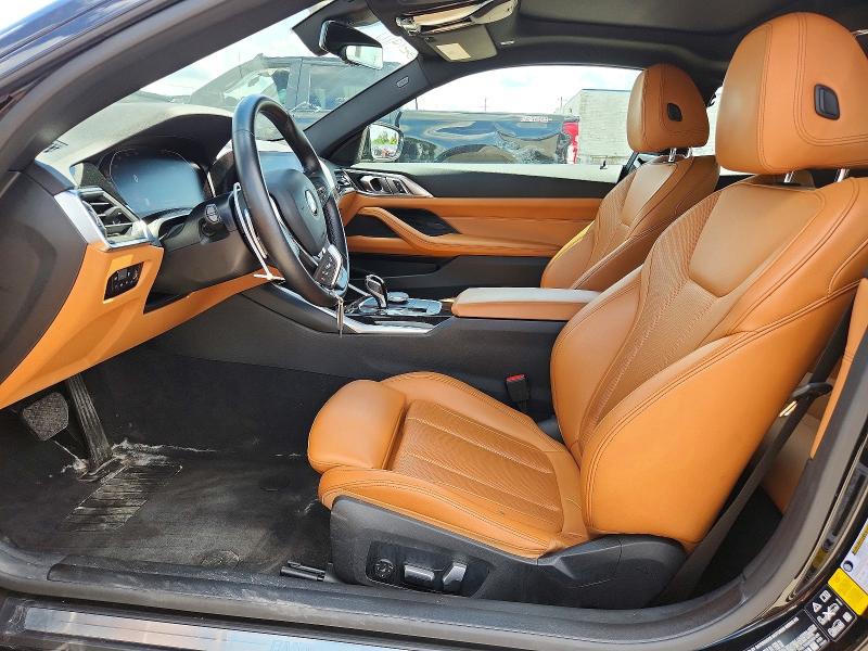 2022 BMW 4er VIN WBA73AP08NCJ27177 COPART salvage auction — FRONT END, Il - Salvage Certificate, sold $14,900 on 2026-07-29 (photo 7)