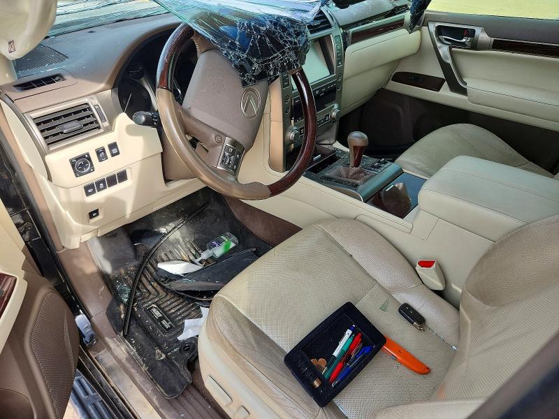 2017 Lexus Gx VIN JTJBM7FX3H5158919 COPART salvage auction — FRONT END, Tx - Salvage Vehicle Title, sold $5,800 on 2026-07-16 (photo 8)