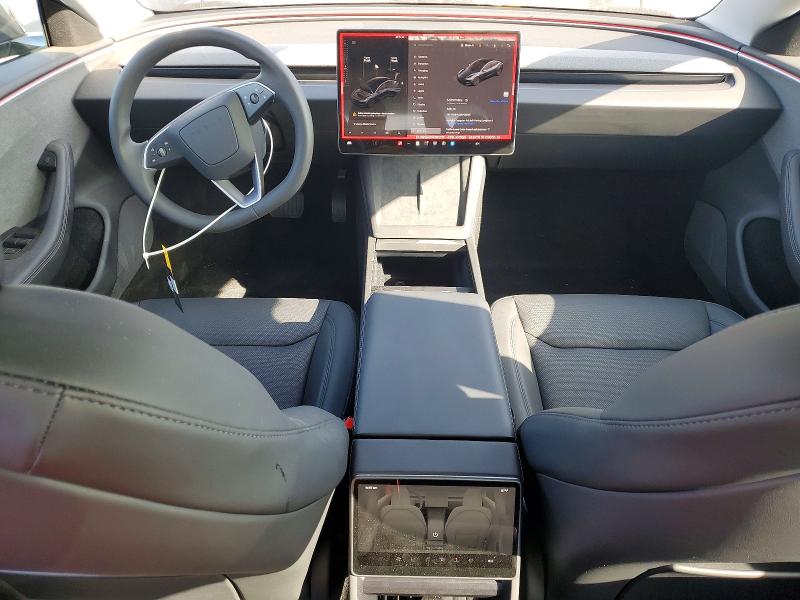 2025 Tesla VIN 5YJ3E1EAXSF082216 COPART salvage auction — FRONT END, Salvage Title, sold $13,000 on 2026-07-13 (photo 8)