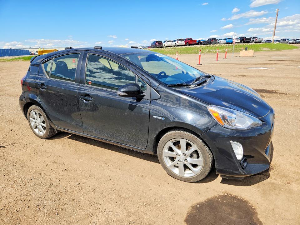 2016 Toyota Prius c VIN JTDKDTB33G1118666 COPART salvage auction — REAR END, AB - BOS - SALVAGE, sold $450 on 2026-07-21 (photo 4)