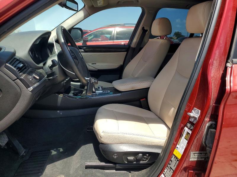 2014 BMW X3 VIN 5UXWX9C57E0D16084 COPART salvage auction — MECHANICAL, Tx - Certificate Of Title, sold $425 on 2026-07-07 (photo 7)