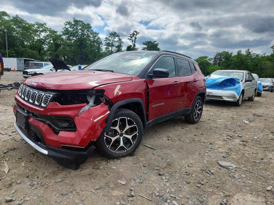 2025 Jeep VIN 3C4NJDCN6ST565747 COPART salvage auction — FRONT END, Fl - Certificate Of Destruction, sold $6,500 on 2026-07-02 (photo 1)