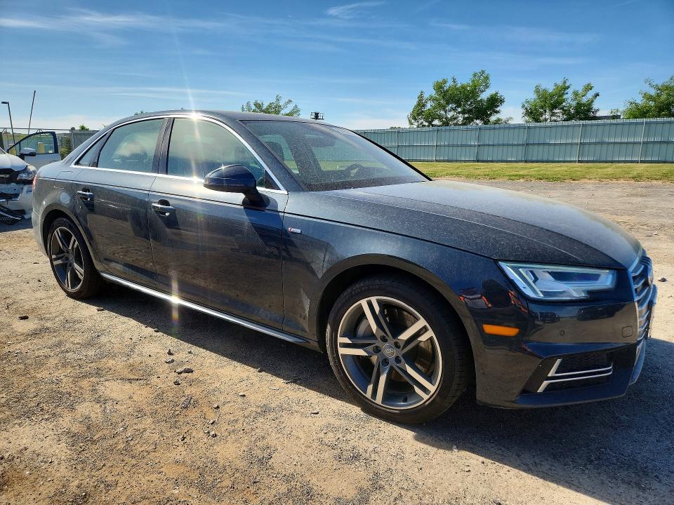 2017 Audi A4 VIN WAUENAF45HN004614 COPART salvage auction — UNDERCARRIAGE, WI - CERTIFICATE OF TITLE, sold $5,800 on 2026-07-07 (photo 4)