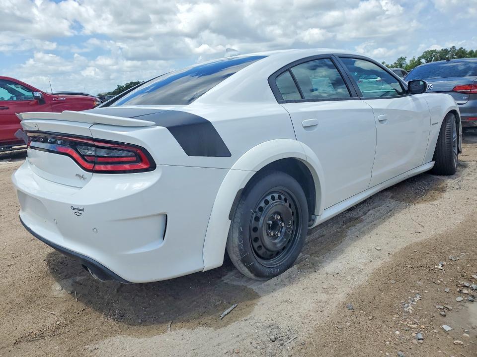 2021 Dodge Charger VIN 2C3CDXCT5MH517963 COPART salvage auction — REAR END, La - Cert Of Title-Salvage, sold $10,000 on 2026-07-28 (photo 3)