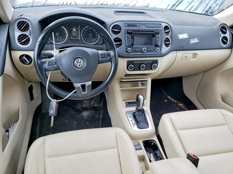 2012 Volkswagen Tiguan VIN WVGBV7AX0CW572052 COPART salvage auction — MECHANICAL, Ct - Certificate Of Title, sold $825 on 2026-07-24 (photo 8)