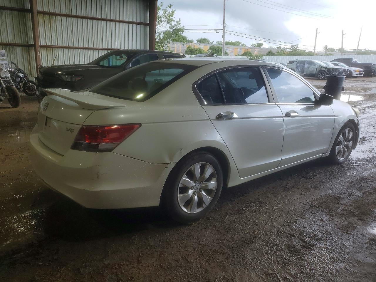 2008 Honda Accord VIN 1HGCP36808A039363 COPART salvage auction — Front End, TX - CERTIFICATE OF TITLE, sold $400 on 2026-07-02 (photo 3)