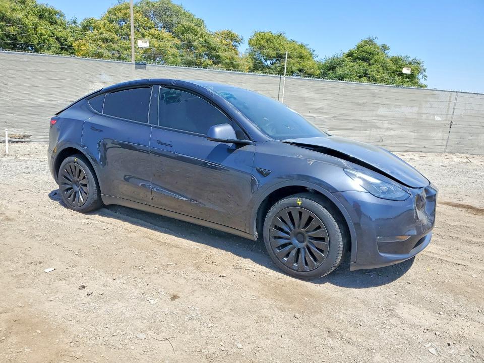 2024 Tesla VIN 7SAYGDEE7RA220227 COPART salvage auction — REAR END, Ca - Salvage Certificate, sold $12,600 on 2026-07-28 (photo 4)