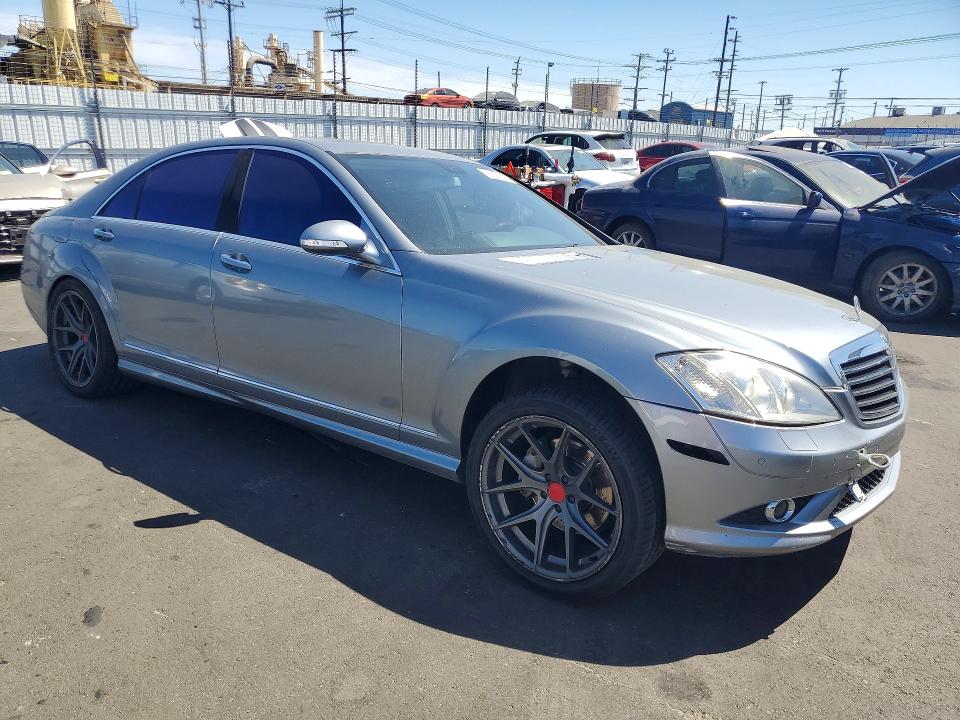2007 Mercedes-benz S class VIN WDDNG71X97A056163 COPART salvage auction — REAR END, CA - SALVAGE CERTIFICATE, sold $425 on 2026-07-22 (photo 4)