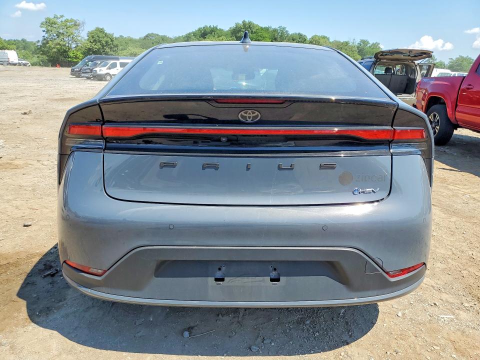 2024 Toyota Prius VIN JTDACAAUXR3026376 COPART salvage auction — FRONT END, Fl - Certificate Of Destruction, sold $7,000 on 2026-07-09 (photo 6)