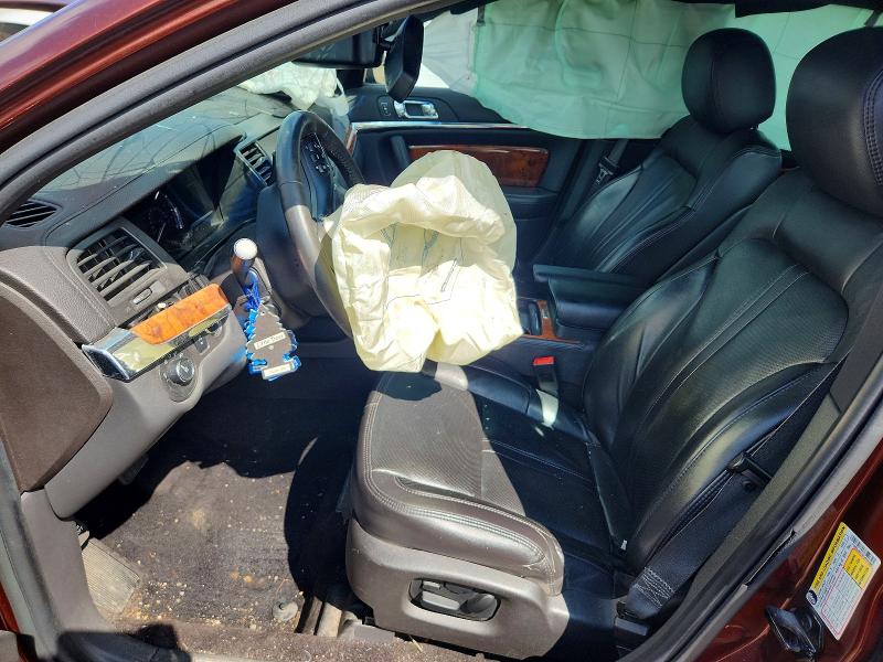 2015 Lincoln Mks VIN 1LNHL9EK3FG604968 COPART salvage auction — FRONT END, MI - CERTIFICATE OF TITLE, sold $600 on 2026-07-02 (photo 7)