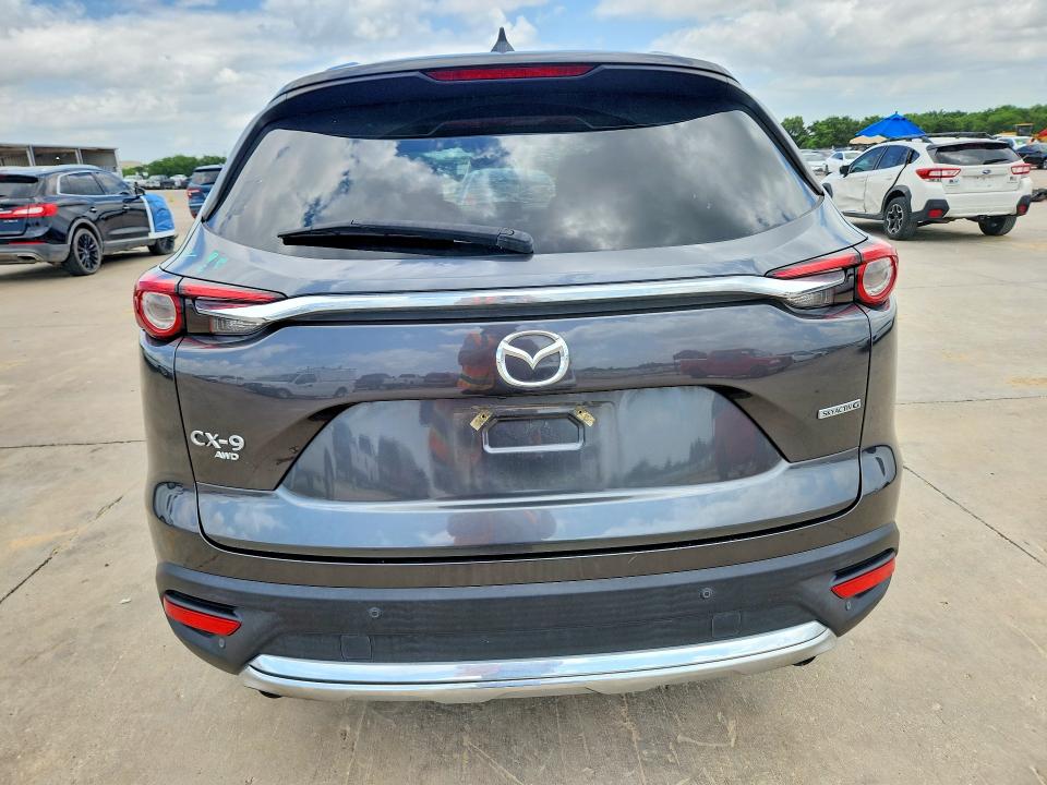 2022 Mazda Cx-9 VIN JM3TCBAY9N0627721 COPART salvage auction — HAIL, Tx - Certificate Of Title, sold $225 on 2026-07-30 (photo 6)