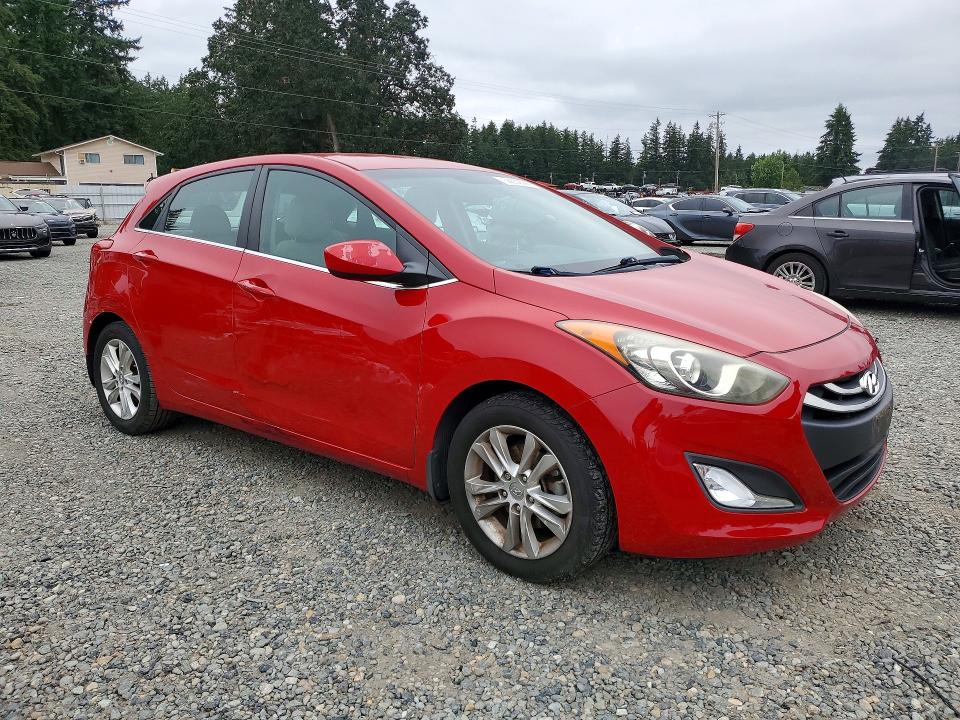 2013 Hyundai Elantra VIN KMHD35LE6DU096644 COPART salvage auction — SIDE, WA - BILL OF SALE, sold $1,300 on 2026-07-02 (photo 4)