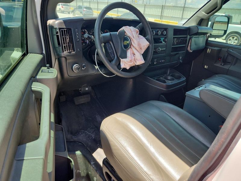 2024 Chevrolet Express VIN 1GCWGAFP8R1290060 COPART salvage auction — FRONT END, TX - SALVAGE VEHICLE TITLE, sold $7,850 on 2026-07-25 (photo 8)