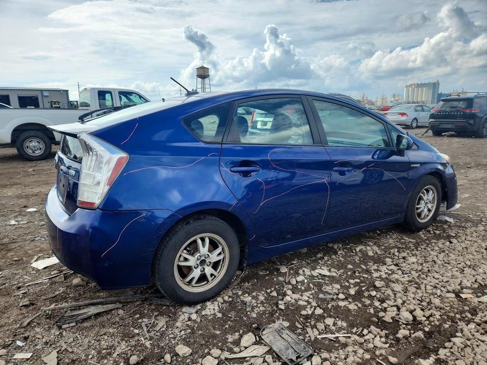 2010 Toyota Prius VIN JTDKN3DU8A1306982 COPART salvage auction — FRONT END, Il - Salvage Certificate, sold $1,300 on 2026-07-29 (photo 3)