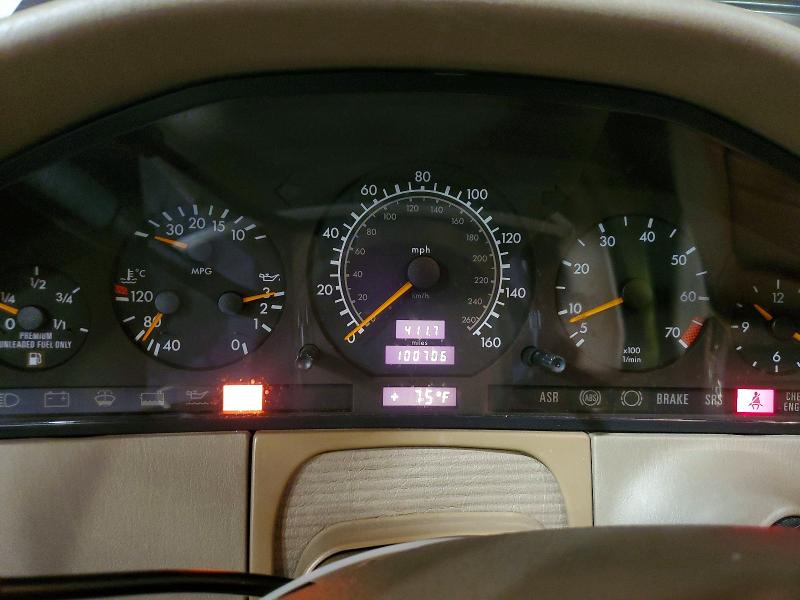 1997 Mercedes-benz S class VIN WDBGA32G5VA369251 COPART salvage auction — SIDE, Pa - Certificate Of Salvage, sold $2,050 on 2026-07-07 (photo 9)