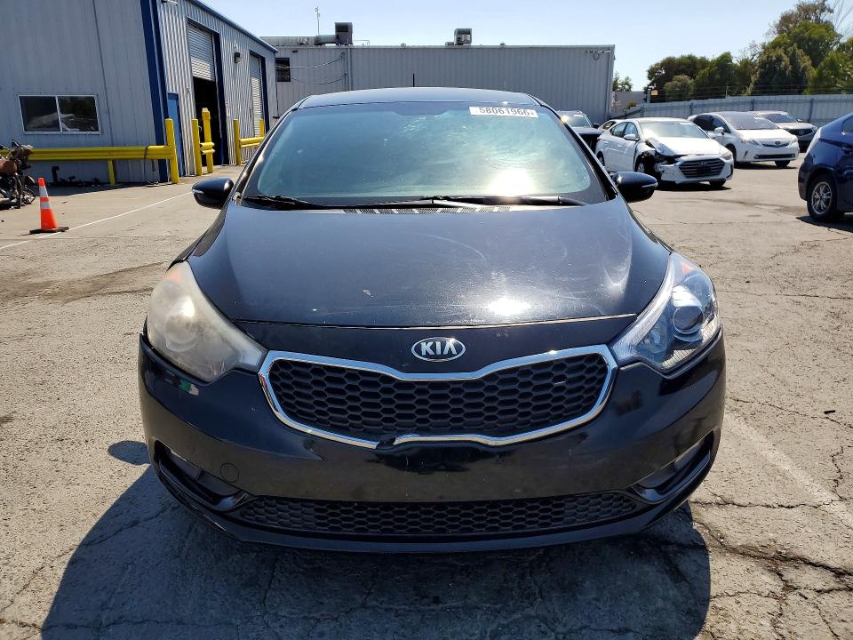 2015 Kia Forte VIN KNAFX5A83F5421467 COPART salvage auction — REAR END, Ca - Salvage Certificate, sold $1,250 on 2026-07-17 (photo 5)