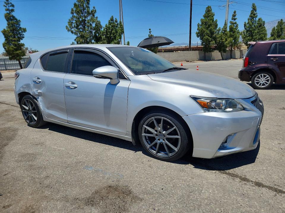 2016 Lexus Ct VIN JTHKD5BH2G2271393 COPART salvage auction — SIDE, Ca - Salvage Certificate, sold $2,300 on 2026-07-21 (photo 4)