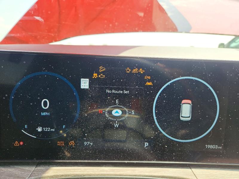 2024 Hyundai Santa fe VIN 5NMP54GL5RH065964 COPART salvage auction — FRONT END, Tx - Salvage Vehicle Title, sold $575 on 2026-07-23 (photo 9)