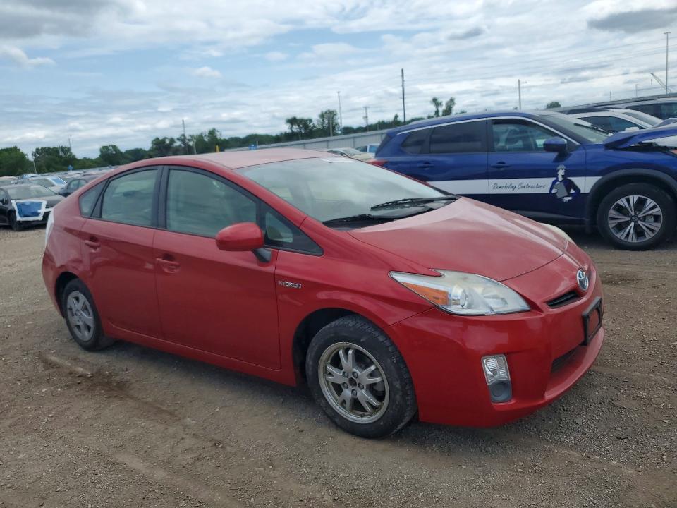 2011 Toyota Prius VIN JTDKN3DUXB0313911 COPART salvage auction — FRONT END, Ia - Certificate Of Title, sold $1,000 on 2026-07-08 (photo 4)
