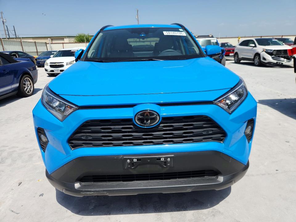 2020 Toyota Rav 4 VIN JTMC1RFV2LD046735 COPART salvage auction — REAR END, Tx - Salvage Vehicle Title, sold $12,400 on 2026-07-31 (photo 5)