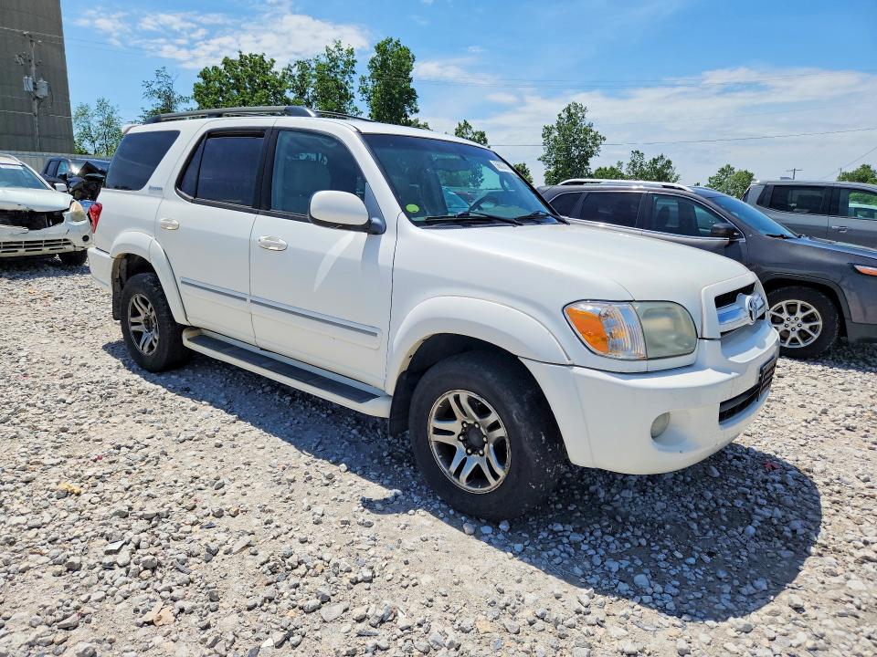 2005 Toyota Sequoia VIN 5TDBT48A45S252164 COPART salvage auction — MINOR DENT/SCRATCHES, Mi - Dealer Only Clean Title (P), sold $2,450 on 2026-07-30 (photo 4)