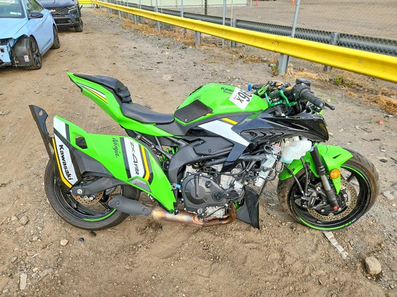 2025 Kawasaki Zx VIN ML5ZXCS18SDA42600 COPART salvage auction — FRONT END, Ny - Mv-907A Salvage Certificate, sold $525 on 2026-07-16 (photo 1)