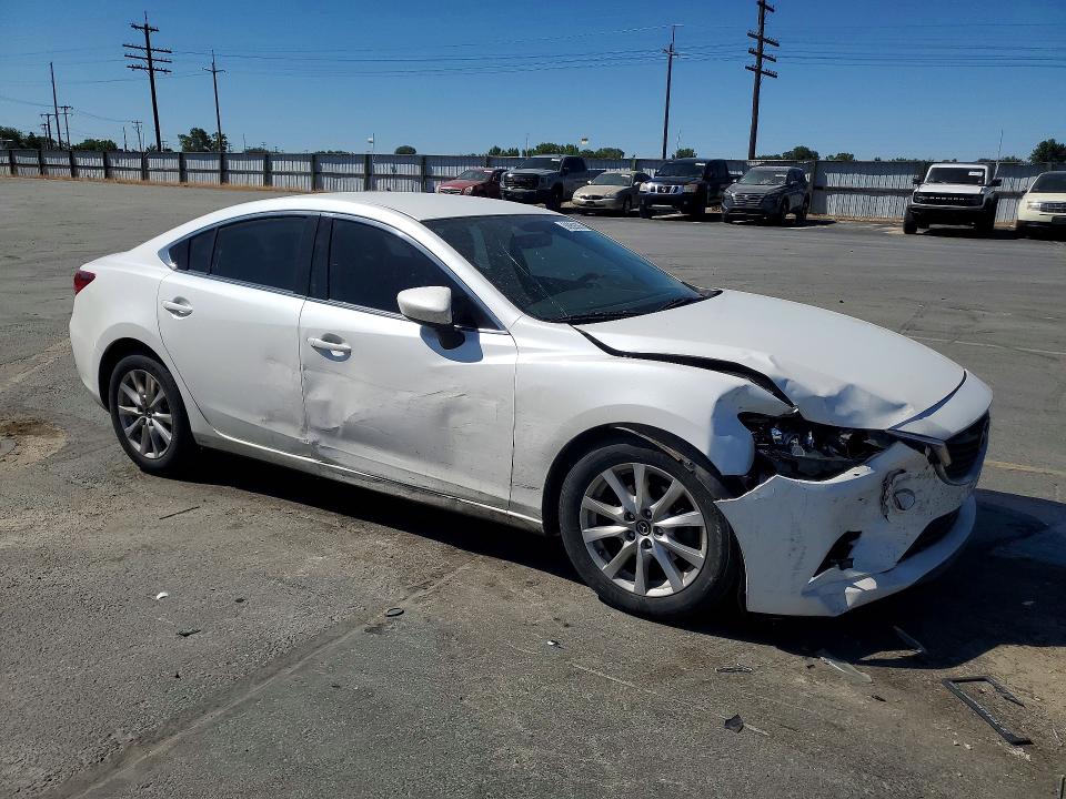 2014 Mazda 6 VIN JM1GJ1U64E1145107 COPART salvage auction — FRONT END, Id - Salvage Certificate Of Title, sold $875 on 2026-07-09 (photo 4)