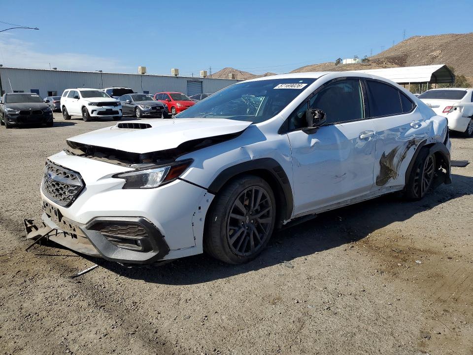 2023 Subaru VIN JF1VBAH64P8814555 COPART salvage auction — FRONT END, Ca - Salvage Certificate, sold $3,700 on 2026-07-02 (photo 1)