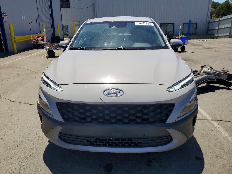 2022 Hyundai Kona VIN KM8K22ABXNU763931 COPART salvage auction — REAR END, Id - Salvage Certificate Of Title, sold $4,950 on 2026-07-31 (photo 5)