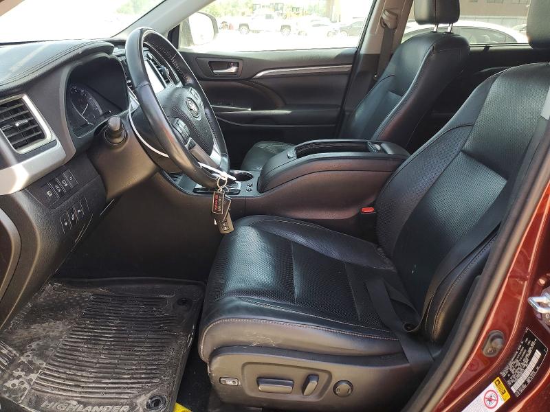 2017 Toyota Highlander VIN 5TDDZRFH4HS363175 COPART salvage auction — FRONT END, MO - SALVAGE CERTIFICATE OF TITLE, sold $9,900 on 2026-07-30 (photo 7)