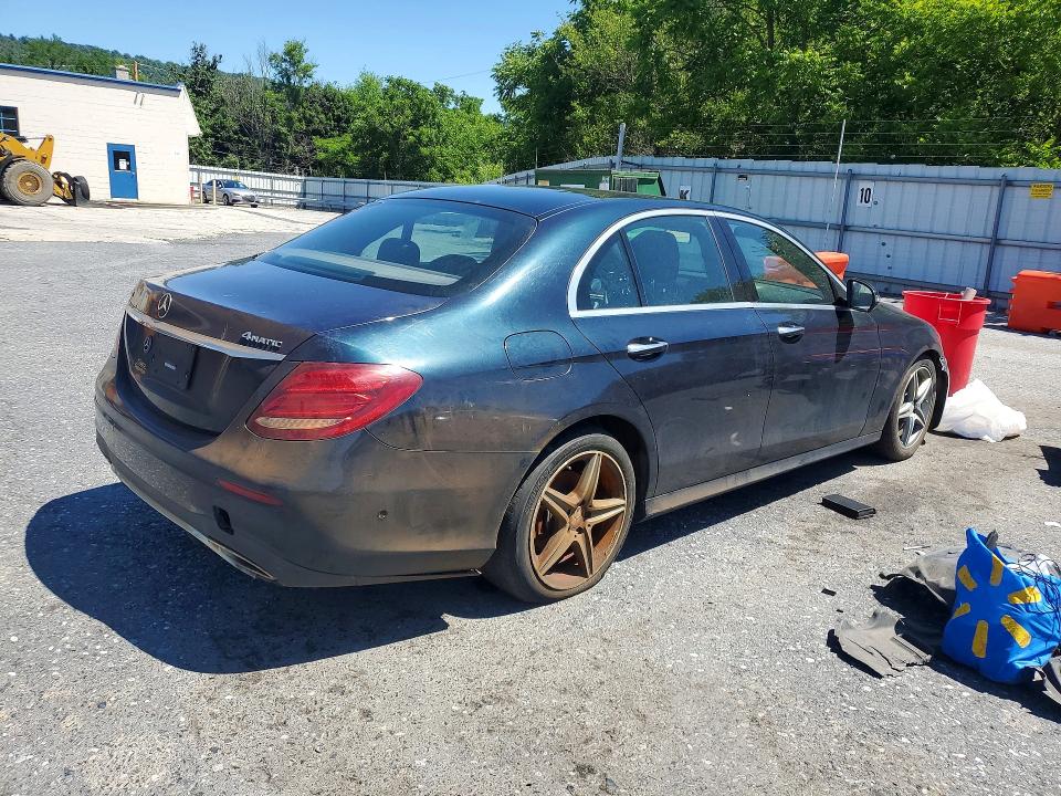 2017 Mercedes-benz E-class VIN WDDZF4KBXHA025740 COPART salvage auction — FRONT END, WV - CERTIFICATE OF TITLE, sold $4,250 on 2026-07-28 (photo 3)