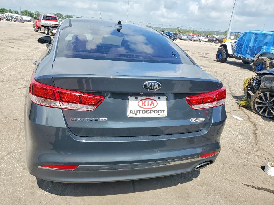 2016 Kia Optima VIN 5XXGT4L32GG022416 COPART salvage auction — FRONT END, Oh - Cert Of Title-Salvage, sold $1,050 on 2026-07-10 (photo 6)