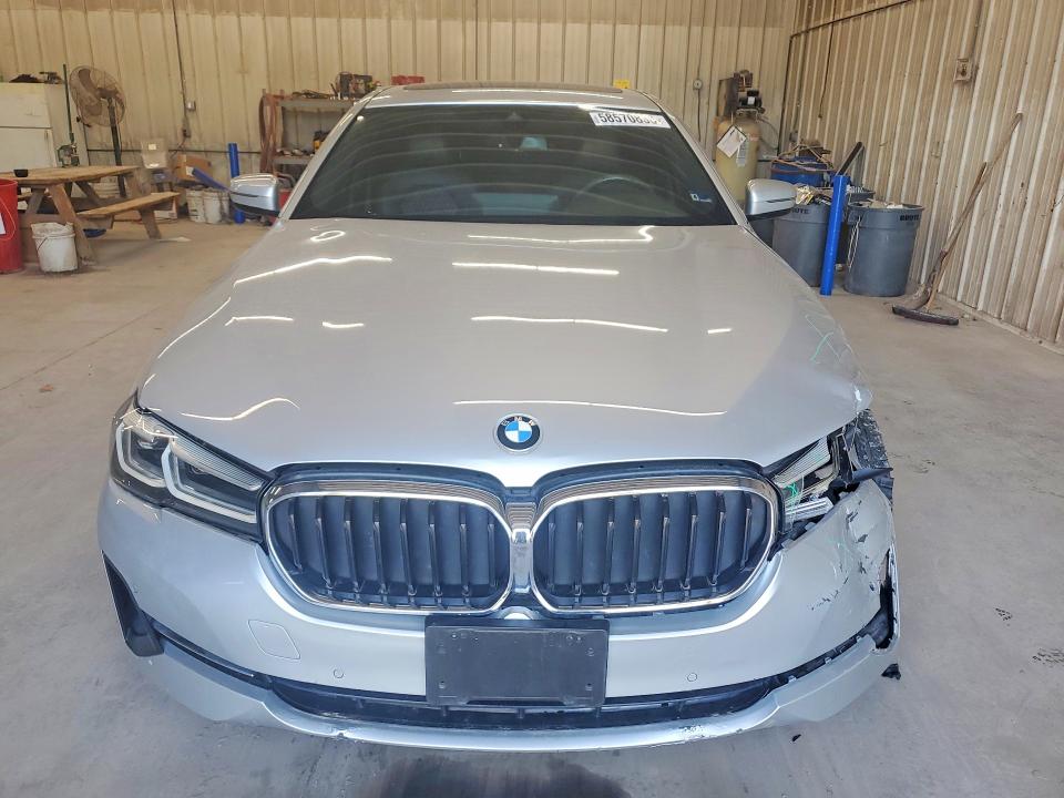 2021 BMW 5er VIN WBA13BJ08MCF83590 COPART salvage auction — FRONT END, Pa - Certificate Of Salvage, sold $12,500 on 2026-08-13 (photo 5)