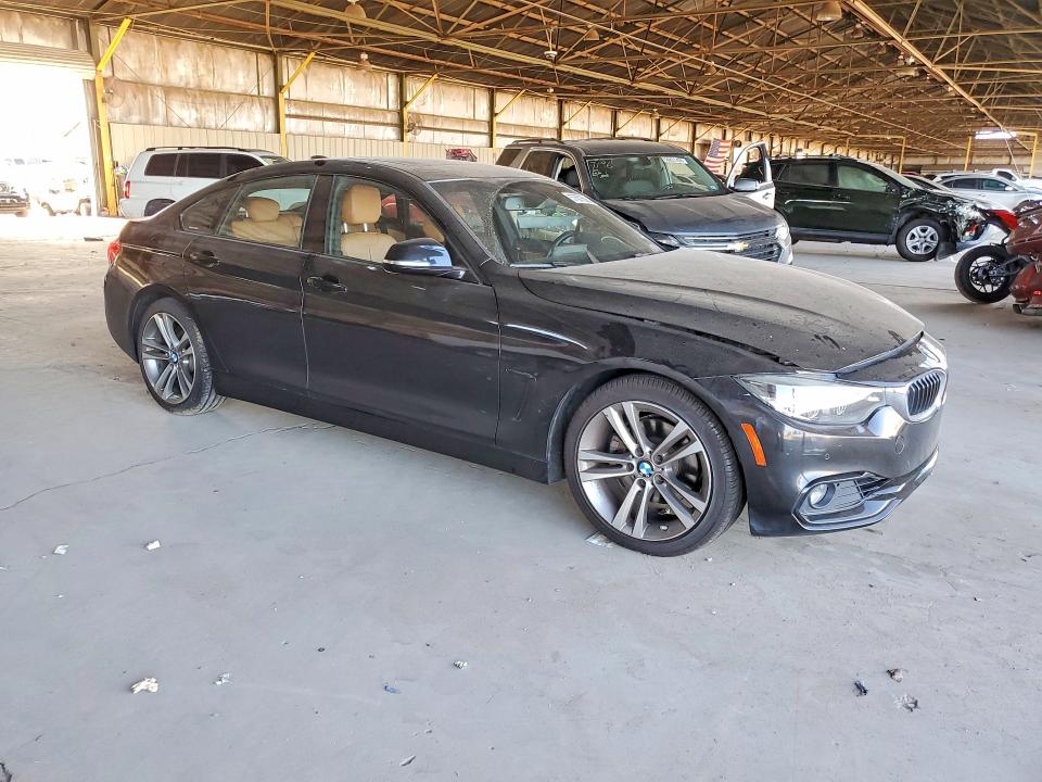 2018 BMW 4er VIN WBA4J1C53JBG80154 COPART salvage auction — FRONT END, Az - Certificate Of Title, sold $6,500 on 2026-07-08 (photo 4)
