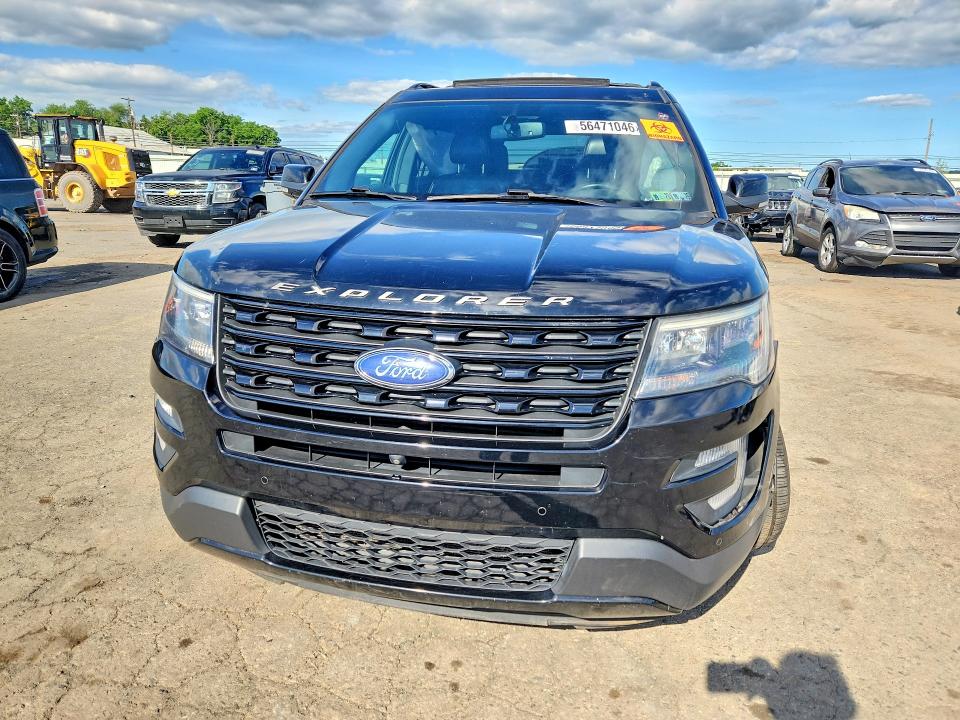 2017 Ford Explorer VIN 1FM5K8GT2HGD75790 COPART salvage auction — SIDE, Pa - Certificate Of Salvage, sold $1,950 on 2026-07-02 (photo 5)