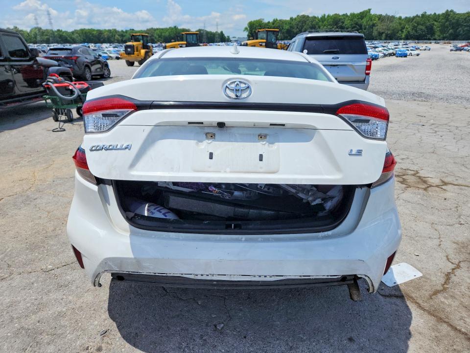 2021 Toyota Corolla VIN 5YFEPMAEXMP218008 COPART salvage auction — FRONT END, Tn - Salvage Certificate, sold $750 on 2026-07-02 (photo 6)