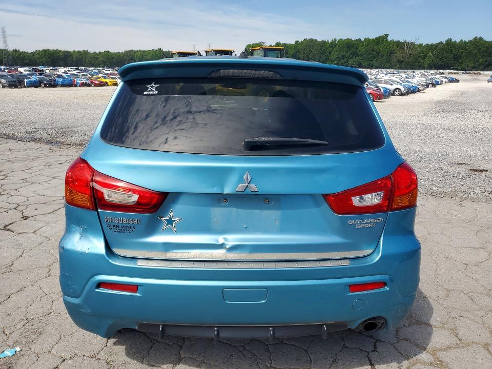 2012 Mitsubishi Outlander VIN JA4AP4AU0CZ004682 COPART salvage auction — SIDE, Ar - Cert Of Title-Salvage, sold $125 on 2026-07-21 (photo 6)