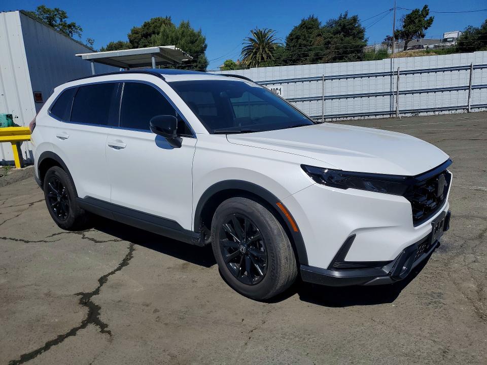 2023 Honda Cr-v VIN 7FARS5H59PE011562 COPART salvage auction — SIDE, Ca - Salvage Certificate, sold $15,100 on 2026-07-17 (photo 4)